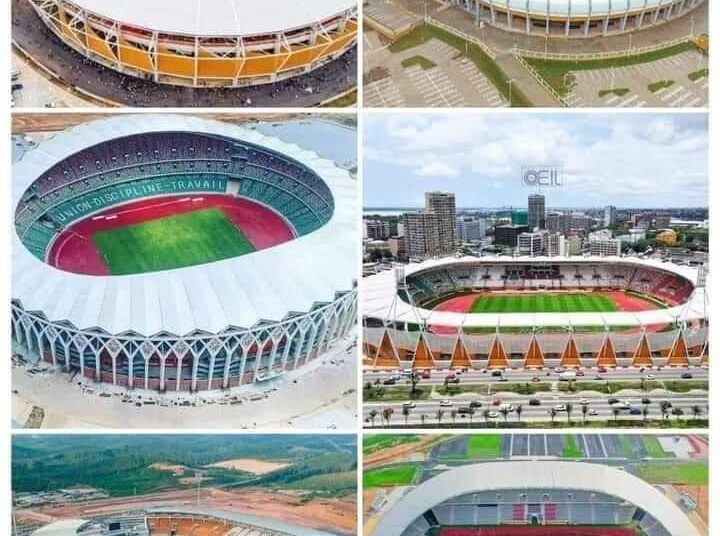 CAN 2024 en Côte d&rsquo;Ivoire: les 6 stades retenus dans 5 villes