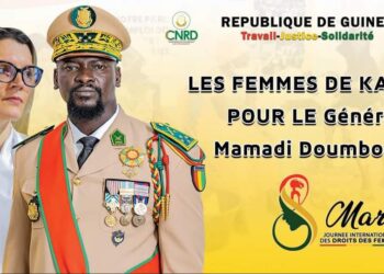 8 Mars à Kindia: le président Mamadi Doumbouya se fait représenter par son épouse et le Premier ministre