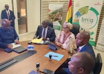 Entreprises industrielles: le FODIP, à travers la BNIG, conclut une convention-cadre  de financement de 20.000.000.000 FG