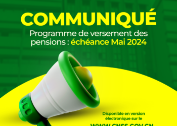 COMMUNIQUÉ : le versement des pensions de l’échéance de mai 2024 débute le mardi 07 mai prochain