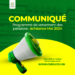 COMMUNIQUÉ : le versement des pensions de l’échéance de mai 2024 débute le mardi 07 mai prochain
