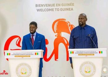 Axe Conakry-Dakar: Général Mamadi Doumbouya et Bassirou Diomaye Faye ravive la flamme de l&rsquo;amitié et de la fraternité 
