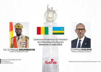 Général Mamadi Doumbouya à l’investiture de Kagame : l’axe Conakry-Kigali se renforce davantage