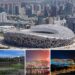 La construction du stade du Nid d’Oiseau en chine