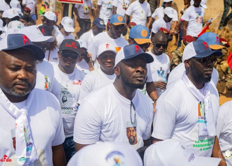 Kindia : la Basse Guinée magnifie les acquis du CNRD et soutient la candidature du Général Mamadi Doumbouya   