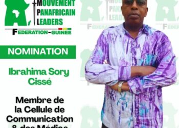 MPL-Guinée : Ibrahima Sory Cissé nommé à la commission médias