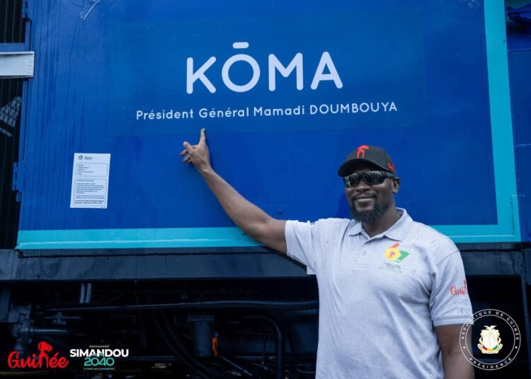 Réception des trains et wagons du Transguinéen : le rêve  Simandou en train de se réaliser sous le CNRD   