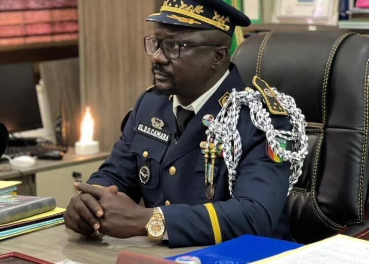Police nationale : le DG Djénaba Sory CAMARA élevé à la “dignité d’honneur d’Administrateur Général de Police”