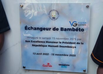 Infrastructures routières: l’Echangeur de Bambéto s&rsquo;ajoute aux nombreux acquis du CNRD et de son président 