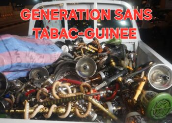Lutte contre la chicha : l’Association ‘’Génération Sans Tabac’’ salue la décision du Parquet Général de Conakry