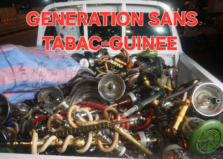 Lutte contre la chicha : l’Association ‘’Génération Sans Tabac’’ salue la décision du Parquet Général de Conakry